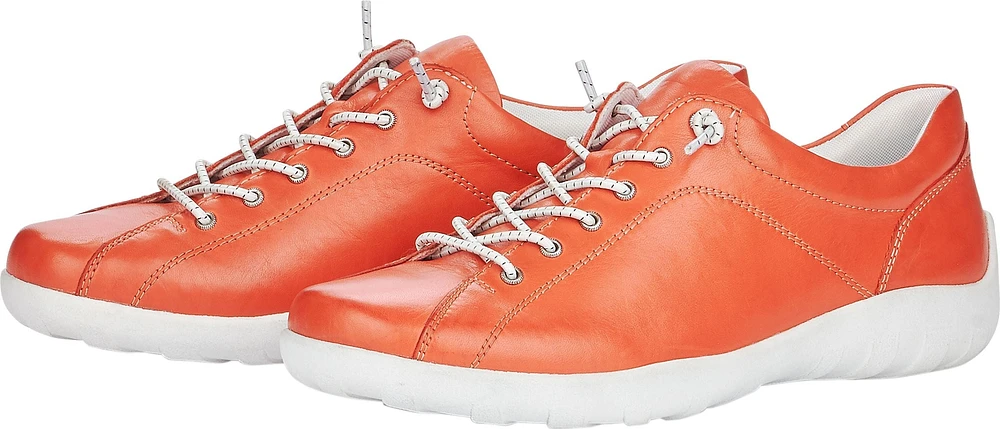 Coral Lace Up