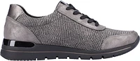 Grey Lace Up With Zip