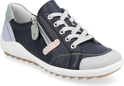 Navy Lace Up