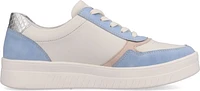 White /Blue Sneaker