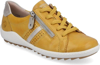 Yellow Lace Up