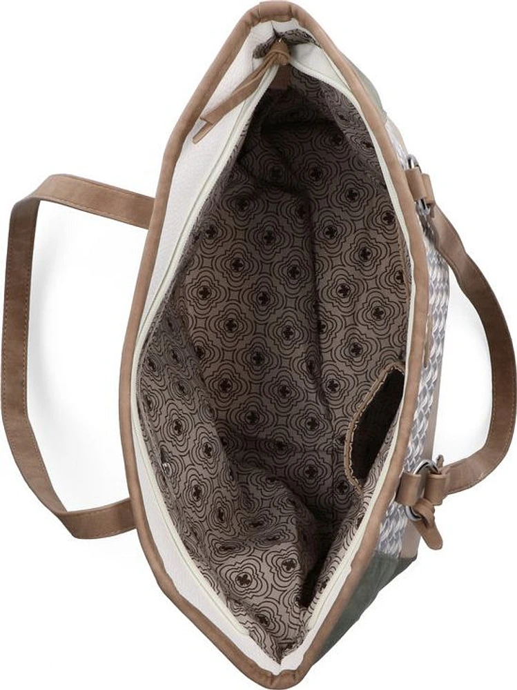 Purse Off White/Green