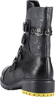 Black 4 Buckle Boot