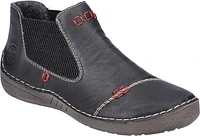 Black Double Gore Bootie