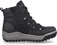 Black Lace Up Boot