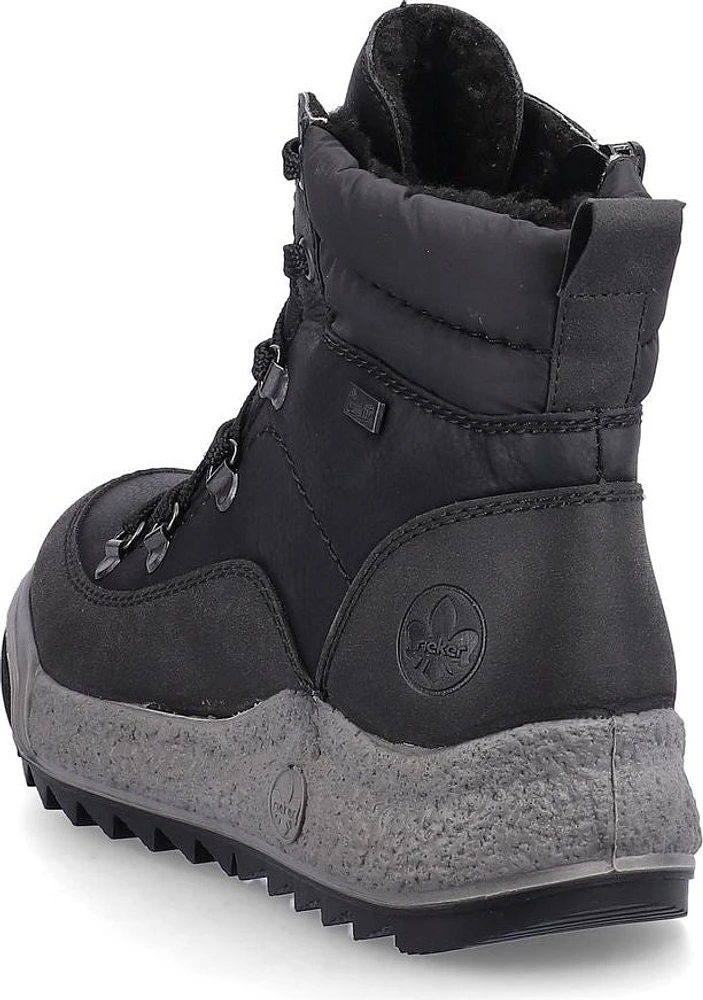 Black Lace Up Boot