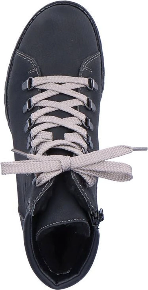 Black Lace Up Boot