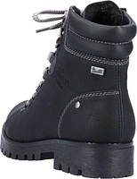 Black Lace Up Boot