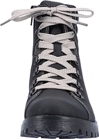 Black Lace Up Boot