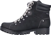 Black Lace Up Boot