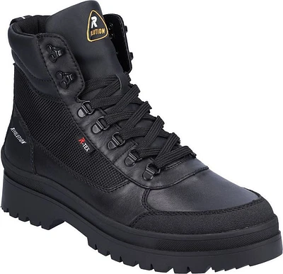 Black Lace Up Winter Boot