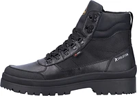 Black Lace Up Winter Boot