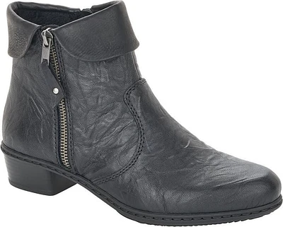 Black Side Zip Boot