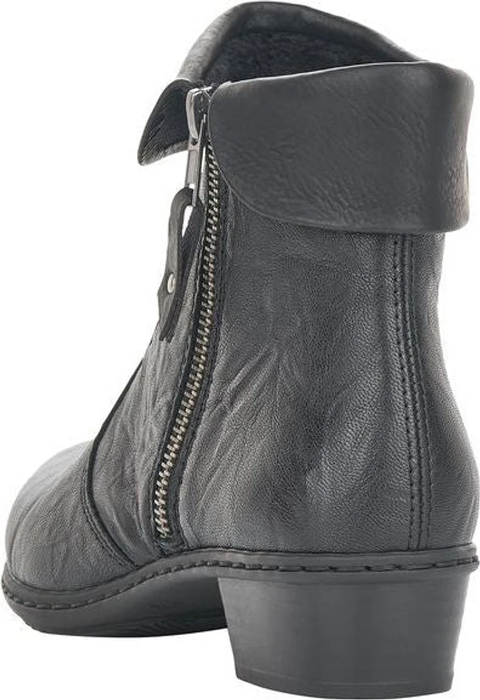 Black Side Zip Boot