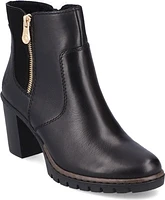 Black Side Zip High Heel