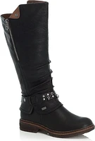 Black Tall Warm Lined Boot