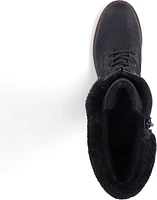 Black Tall Warm Lined Boot