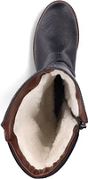 Black Tall Warm Lined Boot