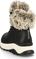 Black Wool Lined Boot
