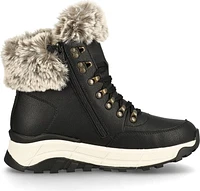 Black Wool Lined Boot