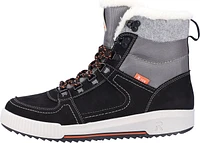 Black/Grey Warm Lined Boot