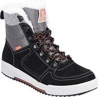 Black/Grey Warm Lined Boot
