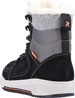 Black/Grey Warm Lined Boot