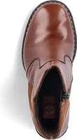 Brown Fur Lined W Heel