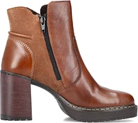 Brown Fur Lined W Heel