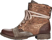Brown Lace Up Boot