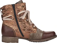 Brown Lace Up Boot