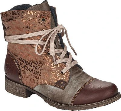 Brown Lace Up Boot