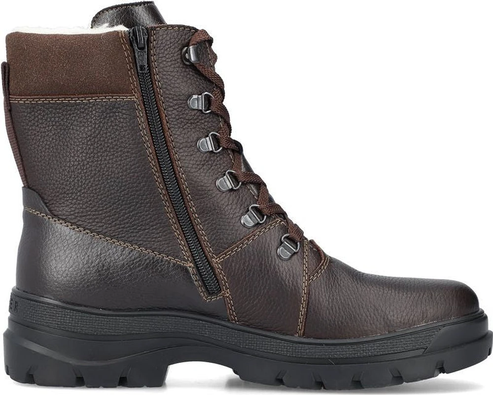 Brown Wool Lined W Tex