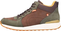 Brown/Green Ankle Boot