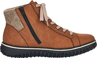 Cognac Short Lace Up Boot