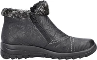 Double Zip Black Boot