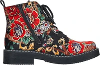 Floral Military Boot