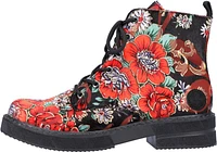 Floral Military Boot