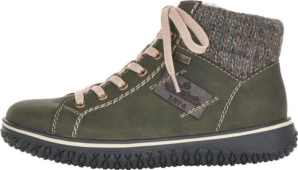 Forest Green Lace Up Boot