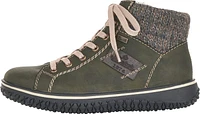Forest Green Lace Up Boot