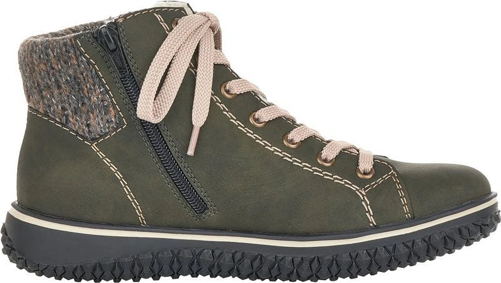 Forest Green Lace Up Boot