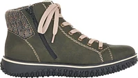 Forest Green Lace Up Boot
