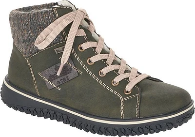 Forest Green Lace Up Boot