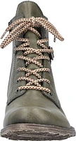 Forest Green Lace Up Boot