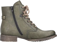 Forest Green Lace Up Boot