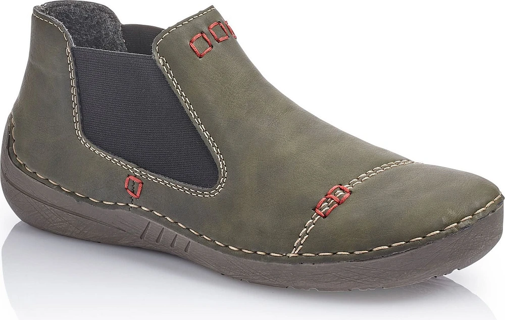 Green Double Gore Bootie