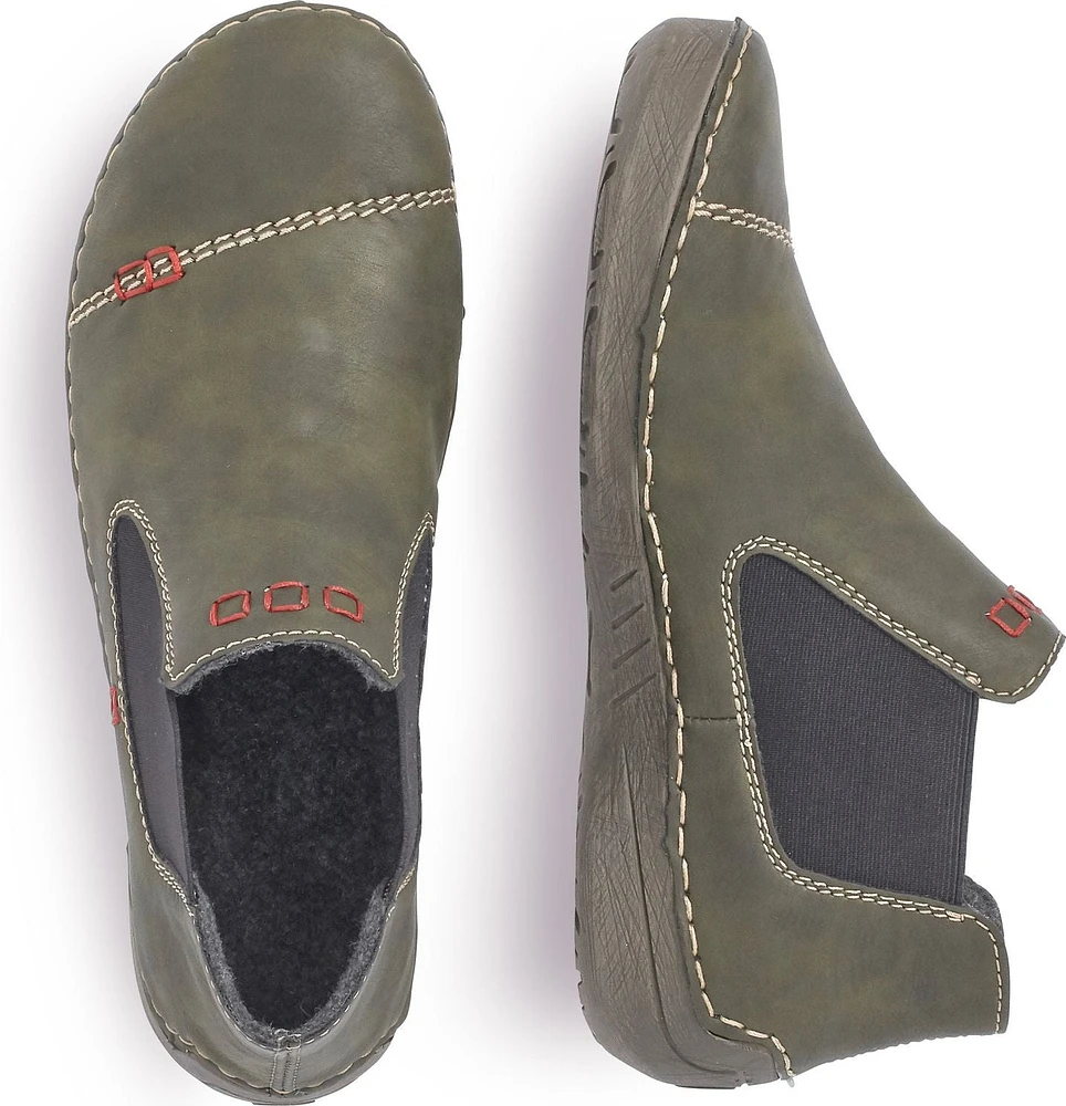 Green Double Gore Bootie