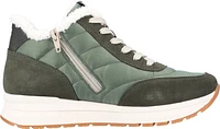 Green Warm Lined Ankle Boot