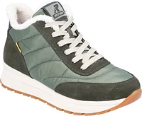Green Warm Lined Ankle Boot