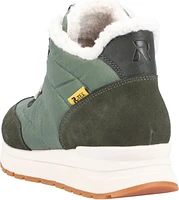 Green Warm Lined Ankle Boot